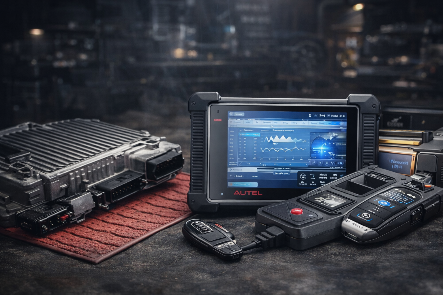 ECU + Diagnostic tool